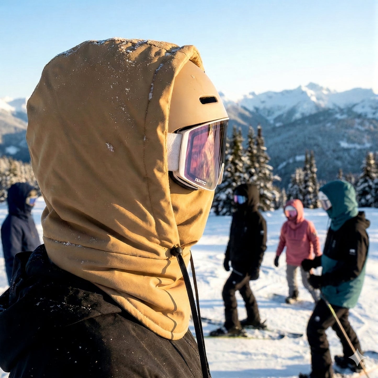 Vinterra Waterproof Fleece-Lined Hood