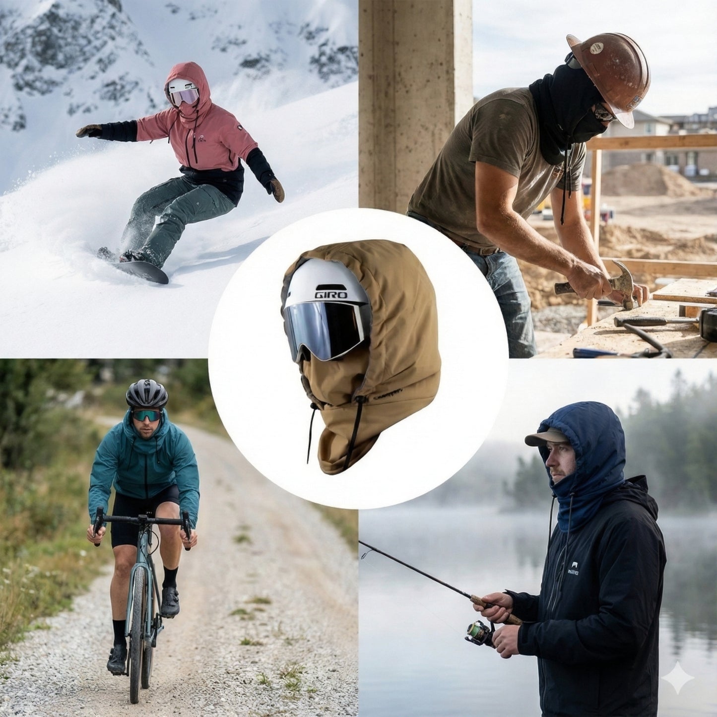 Vinterra Waterproof Fleece-Lined Hood